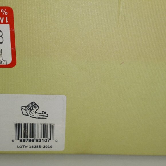 L'Artiste 37 Brown Leather Toe Slide Sandals w/Heel and Box 6.5 Spring Step - Picture 7 of 7